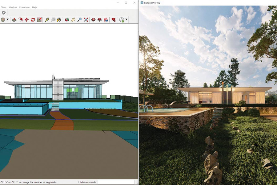Lumion | Więcej czasu na projektowanie