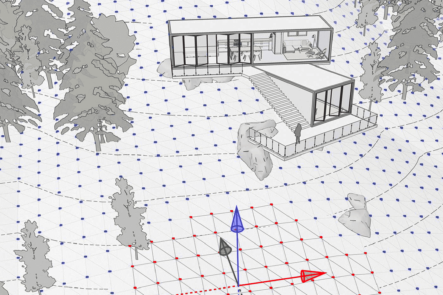 SketchUp Pro | Teren 3D
