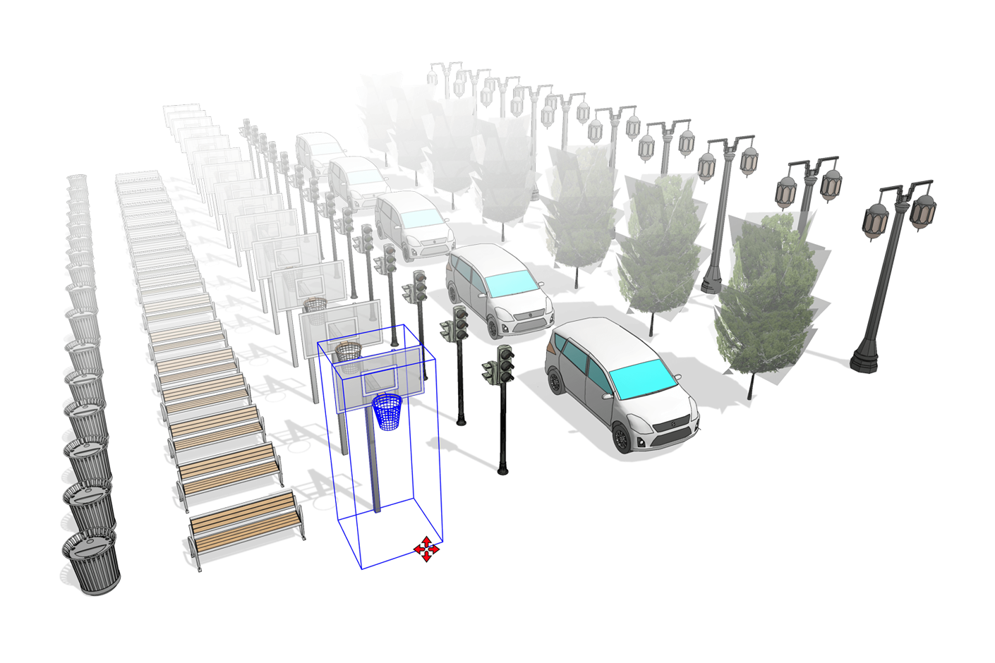 SketchUp Pro | Elementy projektu 3dwarehouse